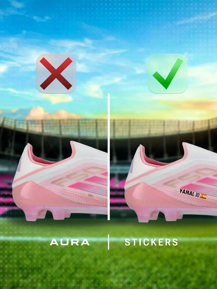 Stickere pentru Ghete – Pachet Wonderkid l AURA
