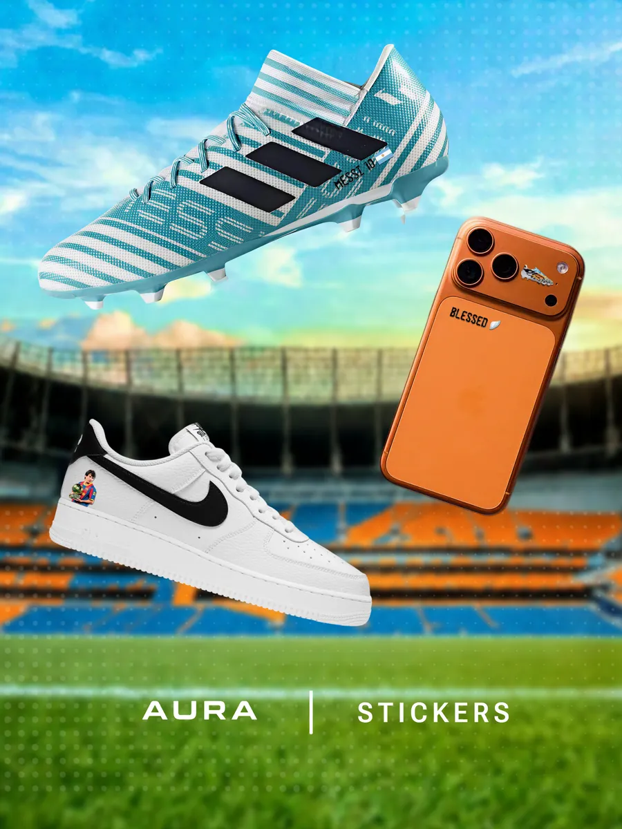 Stickere pentru Ghete – Pachet Messi l AURA